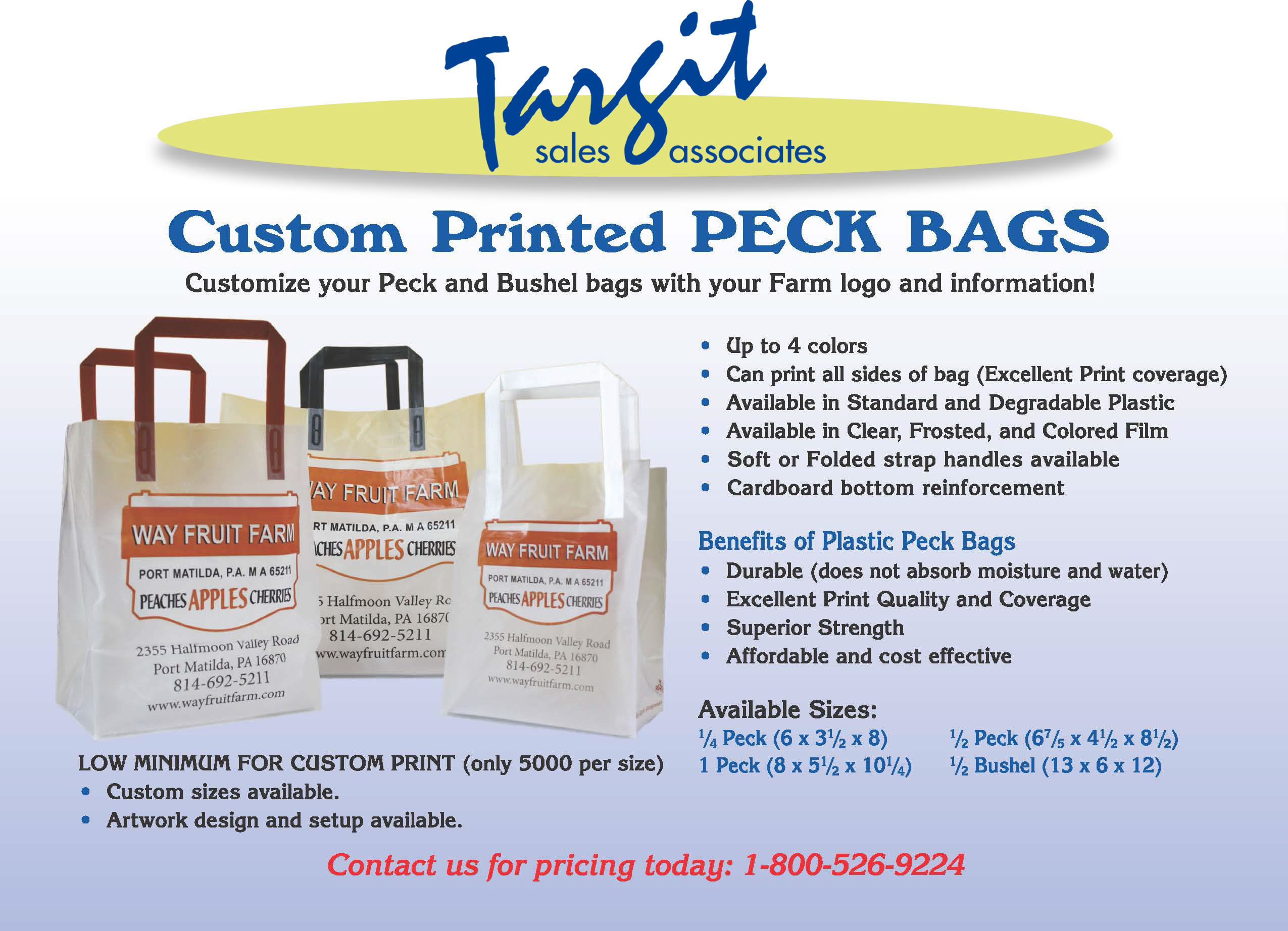 Peck Bags Targit Sales Associates LLC 