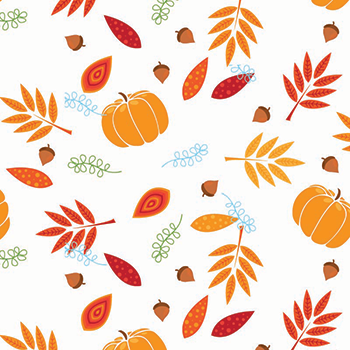 Tiled Fall decorative wrapping for cookie trays.